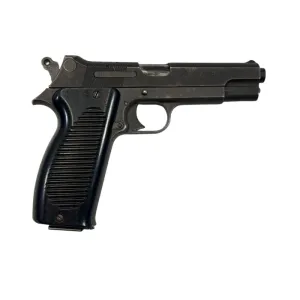 Used Surplus French MAC 50 M1950, 9MM Semi-Automatic Pistol, 4.5\" Barrel, Polymer Grips, 2 - 9 Round Magazines, Holster, C&R Eligible - Good Condition