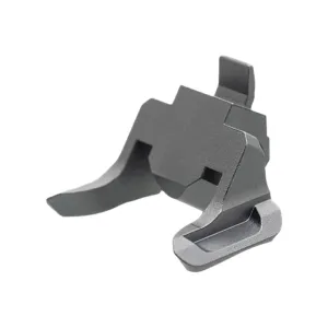 Tyrant CNC TDVP9EGREY Extended Magazine Release 9mm/40 S&W Fits Heckler & Koch VP9/VP40 Grey Aluminum