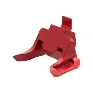 Tyrant CNC TDVP9ERED Extended Magazine Release 9mm/40 S&W Fits Heckler & Koch VP9/VP40 Red Aluminum
