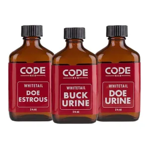 Moultrie OA1326 Buck-N-Does Combo Hunting Scent, 2 oz Liquid Bottles, 3 Pack.