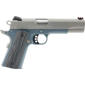 Colt O1072CCSBT 1911 Competition 70 Series 9mm Luger 5\" 9+1 Blue G10 w/Logo Grip Stainless Steel