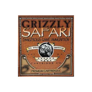 Grizzly Ammo Safari .375 H&H Mag 270gr Triple Shock X 5-Round Box