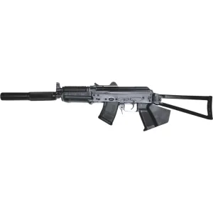Riley Defense Inc RAK102KRINKCANCA Krink Can *CA Compliant 10+1 8.50\" Black Nitride Threaded Barrel, Fixed Black Metal Stock, Black Polymer Stock, Pinned Faux Can
