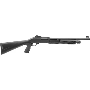 Adams Arms G4012T G-40 Pistol Grip 18.5 Black Pump 12 Gauge Shotgun, 3\" Chambers