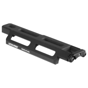 UTG PROA(R) M-LOKA(R) Light Mount, Lightweight, Black Anodized, Aluminum, Made in the USA, Compatible with Full Size MP5