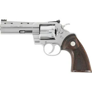 Colt Target Python .357 Magnum 4.25\" Stainless Steel Revolver
