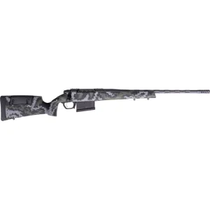 Weatherby 307 Range XP2 300 Win Mag Bolt-Action Rifle, 28\" Barrel, 5-Round Capacity, Black/Camo Cerakote Finish