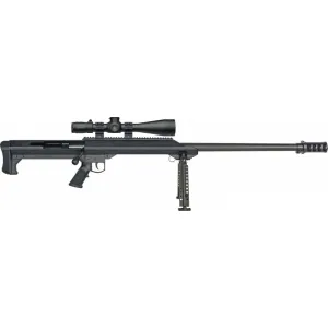 Barrett M99 Bolt-Action Rifle, 50 BMG, 32\" Fluted Barrel, 10-Round Capacity, Black Finish