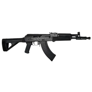 Pioneer Arms Hellpup Forged Trunnion 11.7\" AK Pistol, Black Polymer Furniture, 7.62x39, 2-30rd Mags, W/ SB Tactical SOB47 Brace - AK0031-FT-SOB47-P