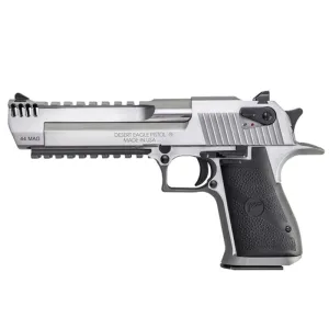Magnum Research Desert Eagle .44 Magnum 6\" Stainless Steel Semiautomatic Pistol, \"Shooter\'s Model\" W/ Minor Cosmetic Imperfections