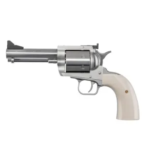 Magnum Research BFR .44 Magnum 5-Inch Stainless Steel 6-Round Revolver, \"Shooter\'s Model\" W/ Minor Cosmetic Imperfections - BFR 44MAG
