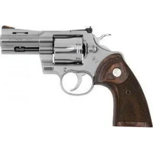 Colt Python .357 Magnum 3\" Barrel 6rd Stainless Steel Revolver - Minor Cosmetic Blem