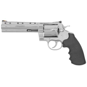 Colt Anaconda .44 Magnum 6\" Barrel 6rd Stainless Steel Revolver with Hogue Grips - Minor Cosmetic Blem