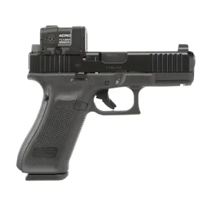 Glock 45 Semi-Automatic 9x19mm Striker Fired Pistol, Aimpoint ACRO Optic, 4.02\" Barrel, (3) 17 Round Magazines - PA455S303M7A1