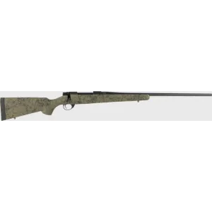 Howa HHS63703 HS Precision Rifle Bolt 24\" 3+1 Synthetic HS Precision Green w/Black Web Stock Black