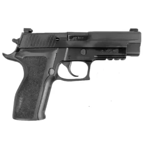 Sig Sauer P226 .40 S&W 4.4\" Barrel 10rd Semi-Auto Pistol, DA/SA, E2 Grips, SIGLITE Night Sights W/ 3 Magazines - Surplus Very Good Condition