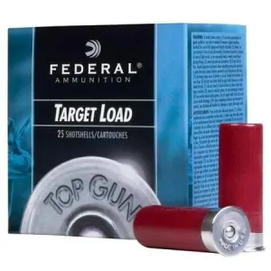 Federal 12GA 2-3/4\" Target Load Ammo,7.5 Shot, 1&1/8 Ounce - 250rd Case
