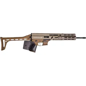 Grand Power Stribog SP9A3G 9mm 16\" 10+1 Semi-Auto Rifle, Threaded Barrel, Side Folding Stock, FDE, *CA Compliant