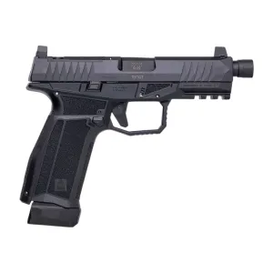 AREX Delta X Gen2 Tactical Pistol 9mm 4.6\" 17+1 Striker Fire Optics-Ready Threaded Barrel Black