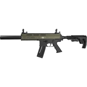BLG Mauser M-15 Gen2 Special Green Rifle, .22 LR, 16.3\" Barrel, 22+1, Semi-Auto, Adjustable Stock, Flip-Up Sights