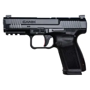 Canik METE SF One Series, Semi Automatic Pistol, 9mm, 4.19\" Barrel, (1) 15rd Magazine, Striker-Fired, Optics-Ready, Black Polymer Frame - HG5637OS-N