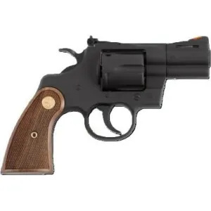 Colt Python 2.5\" Matte Blued Revolver, .357 Magnum/.38 Special, 6-Round, DA/SA, Vent Rib Barrel, Walnut Grips