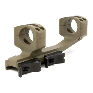 Warne QD XSKEL 30mm Quick Detach Cantilever Scope Mount Dark Earth, 30mm Tube, No Reticle.