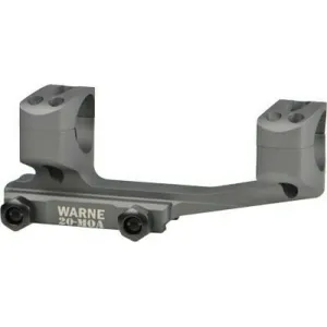 Warne Mounts LRSKEL34TG Extended Skeletonized 34mm MSR Scope Mount 20 MOA Tactical Gray