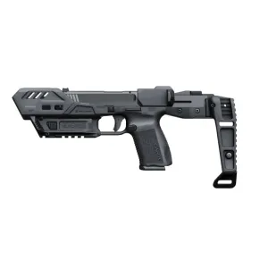 Recover Tactical S-Pro Basic Conversion Kit For Canik TP9, Deployable Brace Chassis System, Metal Frame, MLok Compatible, Black - SPROCCB01
