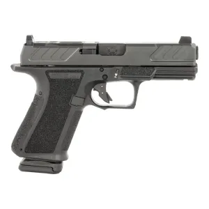 Shadow Systems MR920 Foundation SS-1306-B Pistol 9mm Luger 4\" Barrel 15+1 Striker-Fired Optics-Ready, Black Nitride Slide.