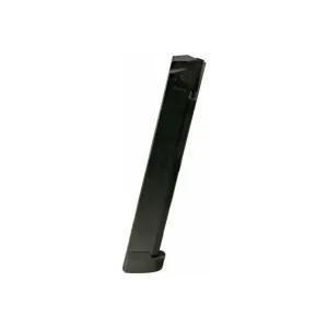 Amend2 Glock Stick MOD-C 34-Round 9mm Magazine, Fits Glock 17/19, AR-9 Glock Platforms, Etc..., Polymer, Black.