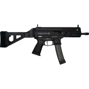 Grand Power Stribog SP9A1 9mm Luger Semi-Auto Pistol with 8\" Threaded Barrel and SBT Brace - 850003223056