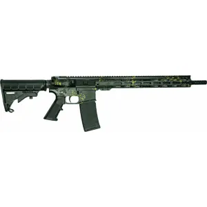 Great Lakes GL15 GL15LBLKRIFLEBUNDLE Rifle .223 Wylde 16\" 30+1 Semi-Auto M-LOK Rail, Threaded Barrel Bundle.