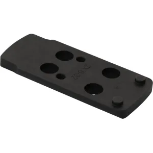 Colt 1911 DeltaPoint Pro Optics Plate Matte Black 1 Piece Base