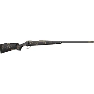 Fierce Firearms FCRG7MMBC20BS Carbon Rage 3.1\"\\s20\" Black Cerakote Carbon Fiber Barrel, Black Cerakote Drilled & Tapped Stainless Steel Receiver, Carbon Fiber Stock