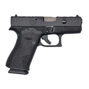 GLOCK 43X KAVORKA 9MM Black Cerakote Finish, 3.4\" Barrel, Optic Ready, 2-10 Rd Mags, New Custom Pistol by Shark Coast Tactical