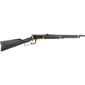 Heritage 92 Lever Action Rifle, H9204518G, Rifle, .45 Colt, 18\" Barrel, 8 Rounds, Lever Action, PVD Gold Finish, Hardwood Stock