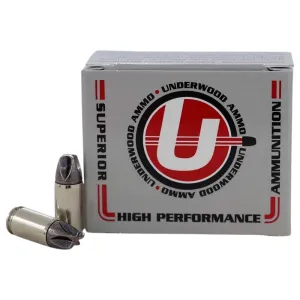 Underwood Ammo Xtreme Defender Platinum Edition 678 Pistol .380 ACP 68gr Solid Copper 1300fps Nickel Case Lead-Free