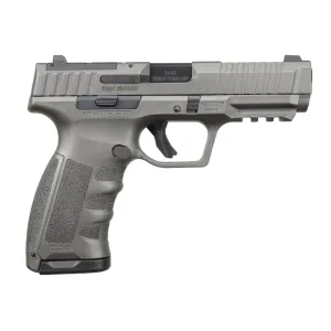 Ranger Arms RA9 Defence02, Semi-Automatic 9mm Pistol, Striker Fired, 4\" Barrel, CZ75 Magazine Compatible, 17rd Magazine, Tungsten