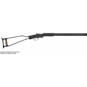 Chiappa Little Badger 500.278 Rifle .22 LR 16.5\" 1rd Break-Action Carbon Fiber Shroud Folding Wire Stock