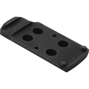 Colt 1911 RMR Optic Plate, Red Dot Sight Mount, Stainless Steel Black Nitride, Fits Trijicon RMR, SP301327.