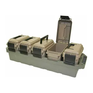 MTM 5-Can Ammo Crate Mini with 5 AC15 Mini Ammo Cans - AC5C