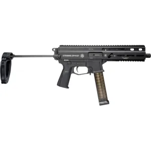 Grand Power Stribog SP45A3 Pistol 45 ACP 20+1 8\" Threaded Barrel Semi-Auto Ambidextrous PDW Tailhook Brace