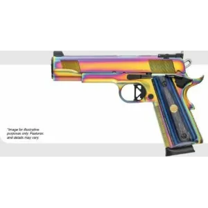 Charles Daly 1911 Empire Grade 440195 Pistol 45 ACP 5\" Barrel 8+1 Semi-Auto Steel Frame Multi-Color Finish