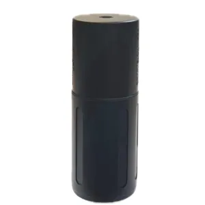 Catawba Valley Armory Coyote .223/5.56 Suppressor, 4.25\" Long, 1-3/8\"x24 HUB Compatible with 1/2\"x28 Direct Thread Mount, 17-4 Stainless Steel, Black