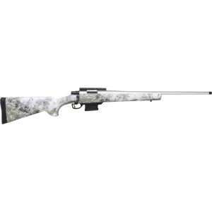 Howa M1500 Mini Action Rifle 22 ARC 22\" 5rd Bolt Action Threaded Barrel Kings Snow Camo Optics-Ready