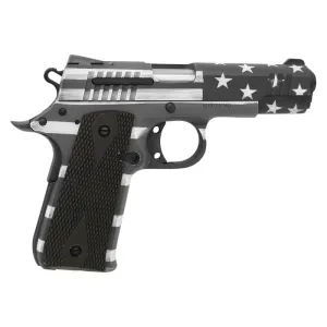 Citadel 1911 CIT380USG Pistol .380 ACP 3.75\" 7rd SAO Grey USA Flag Cerakote, Skeletonized Hammer & Trigger