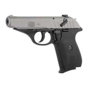 BLG Mauser HSr .22 LR Pistol - Frozen Grey with Black Grips