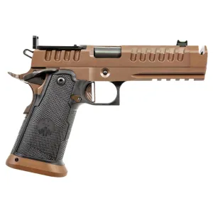 Watchtower Firearms Apache 9mm 4.6\" 20+1 Pistol Coyote Brown Ambi Safety