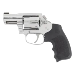 Colt King Cobra Carry KCOBRA-SB2RBB Revolver .357 Mag 2\" Barrel 6-Rd DAO Brushed Stainless Hogue Grips